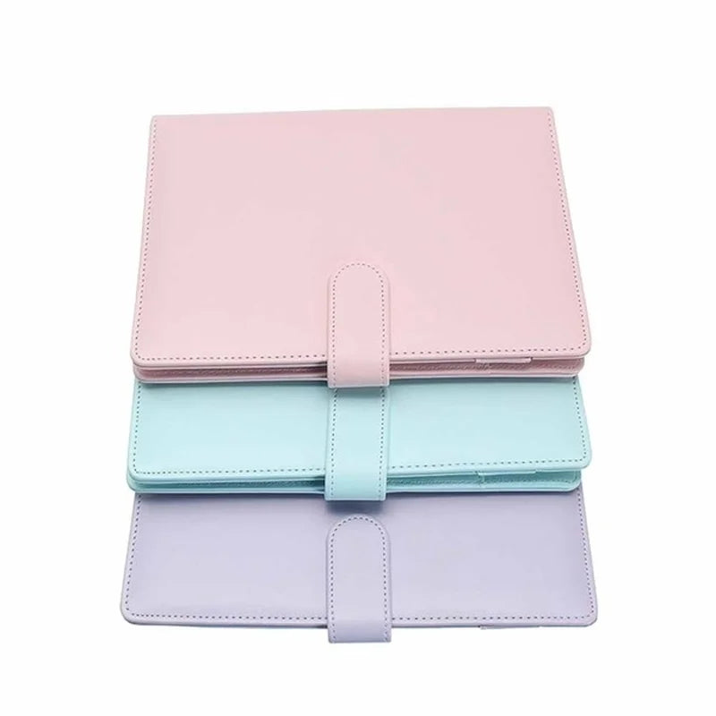 Vintage Refillable Leather Notebook–Ring Binder File Folder for Office & Notes