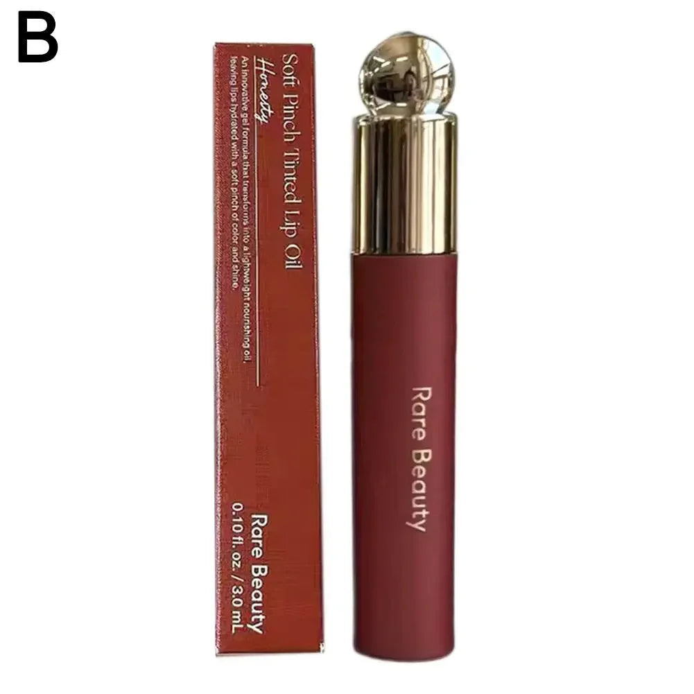 3ml Rare Beauty Soft Pinch Tinted Lip Oil Gloss – Moisturizing & High-Shine