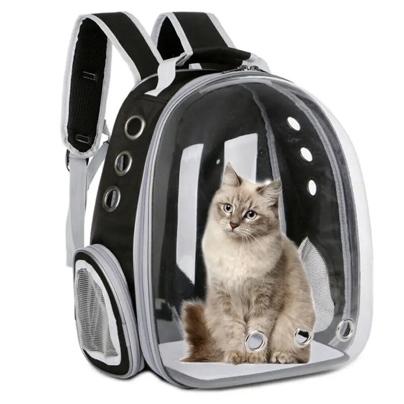 Astronaut Clear Window Breathable Travel Backpack For Cats,Dogs And Pets Carrier