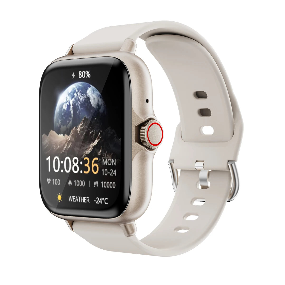 Waterproof Smart Watch with Call,Sleep Monitor,Sports Tracker for iPhone Android