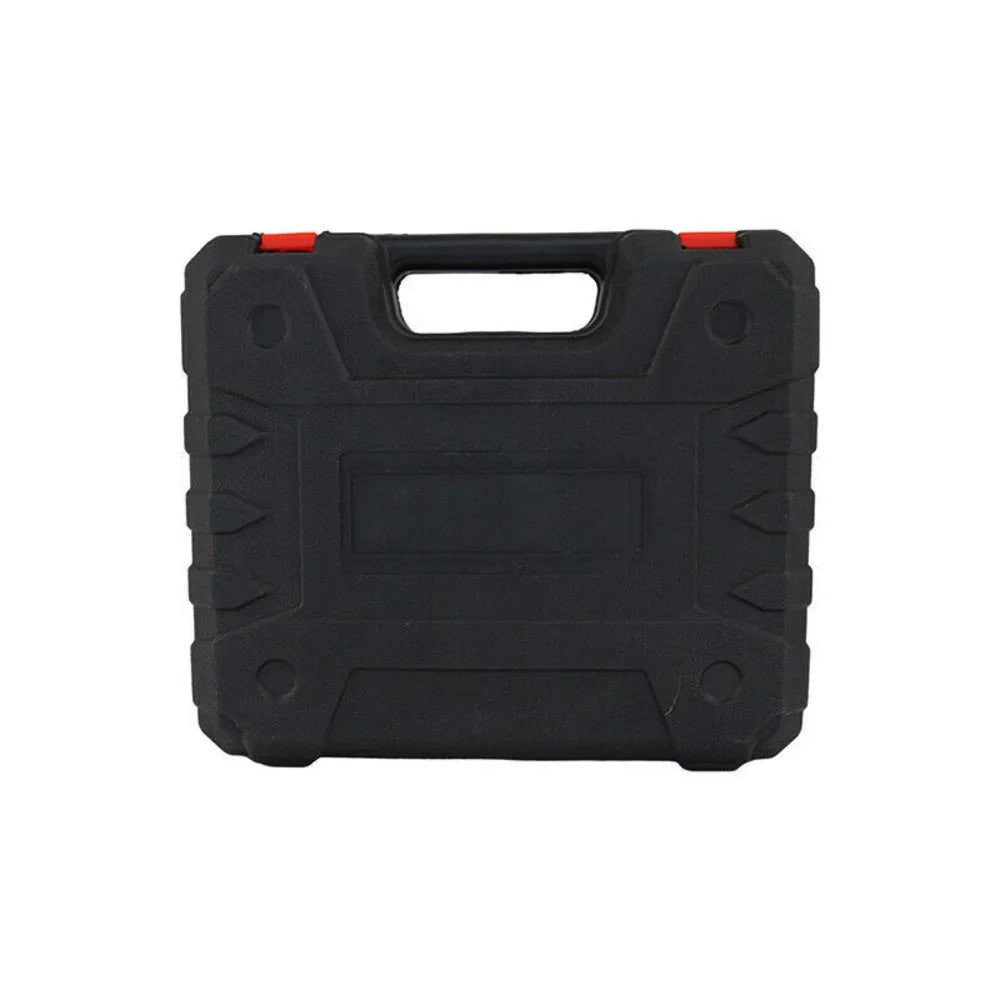 21V Cordless Handheld Impact Drill Electric Screwdriver Driver Power Tool Set with 2 Batteries