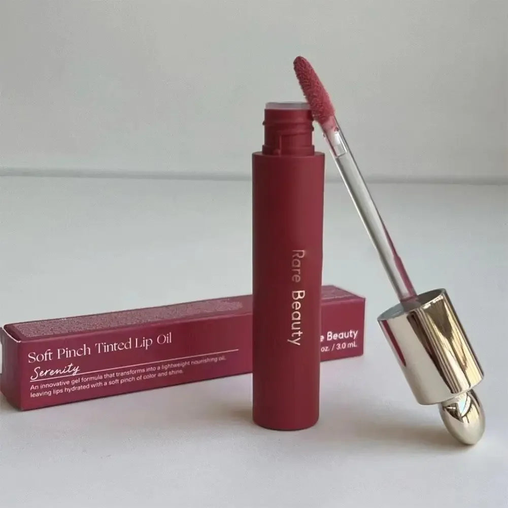 3ml Rare Beauty Soft Pinch Tinted Lip Oil Gloss – Moisturizing & High-Shine